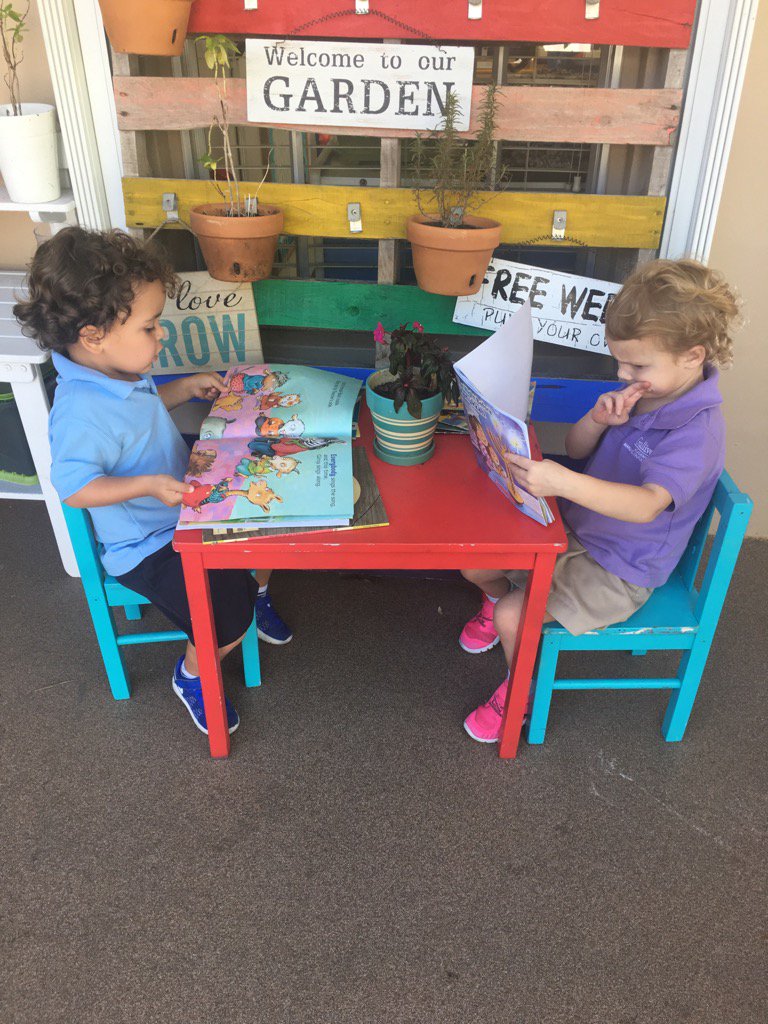 Welcome to our garden 💕#PreK is awesome #gslearning