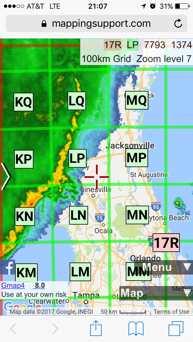 USNGFlorida's tweet photo. #Wx vs. #USNG w/ #GMap4
Interoperable geolocation, national standard. Who is aware? https://t.co/eLSxU75Gzg