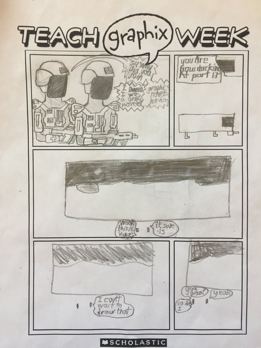Why I love Graphic Novels Sweepstakes Entry #5 from Mountain Charter School   #TeachGRAPHIXWeek