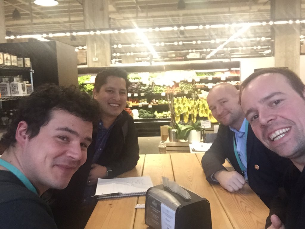 fvtornout's tweet photo. Great knowledge sharing meeting with @SonnyinCA from @udemy with @NouriZo #learning #SFO #SanFrancisco https://t.co/7yvVMirK9Q