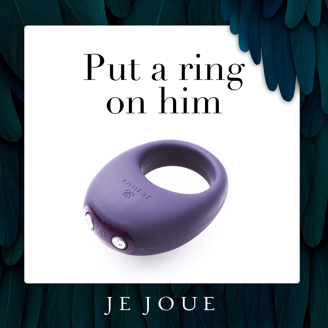 JeJoue's tweet photo. Hands up who'd like to put a ring on it this Valentines? Retweet and you could be gifting your partner pure pleasure with our Mio cock ring. https://t.co/O3F5cDo1FU
