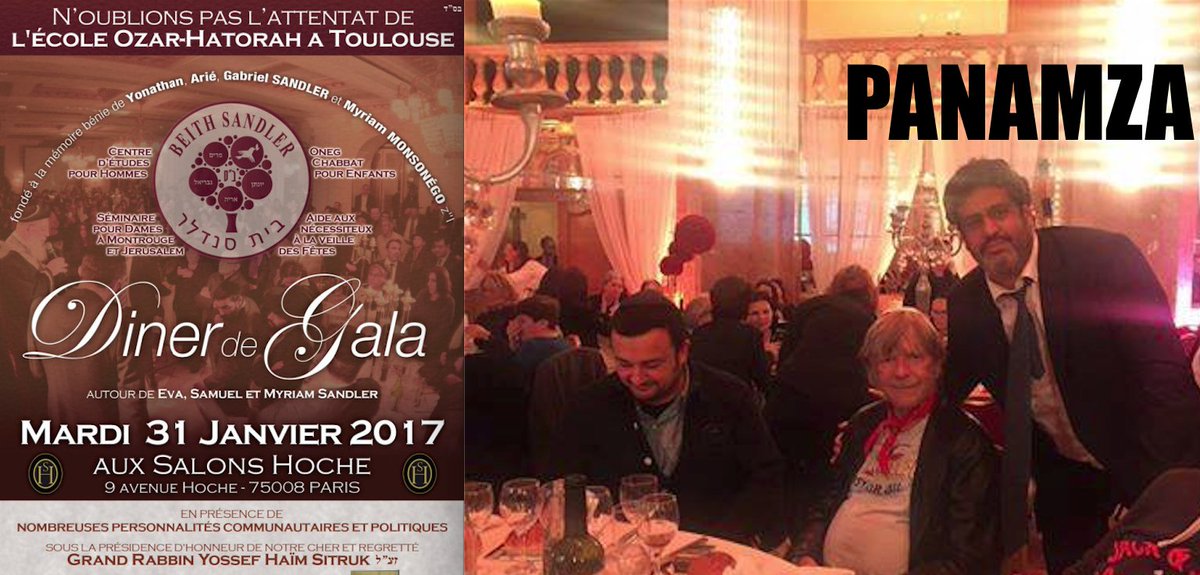 La photo du jour : Renaud et Meyer Habib