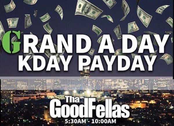 stmotivationmag's tweet photo. #KDAYPayday with @thagoodfellas Text “Payday” to 47400 and listen to ThaGoodfellasKDAY M-F at 7:40am https://t.co/8kWGJ9IRST