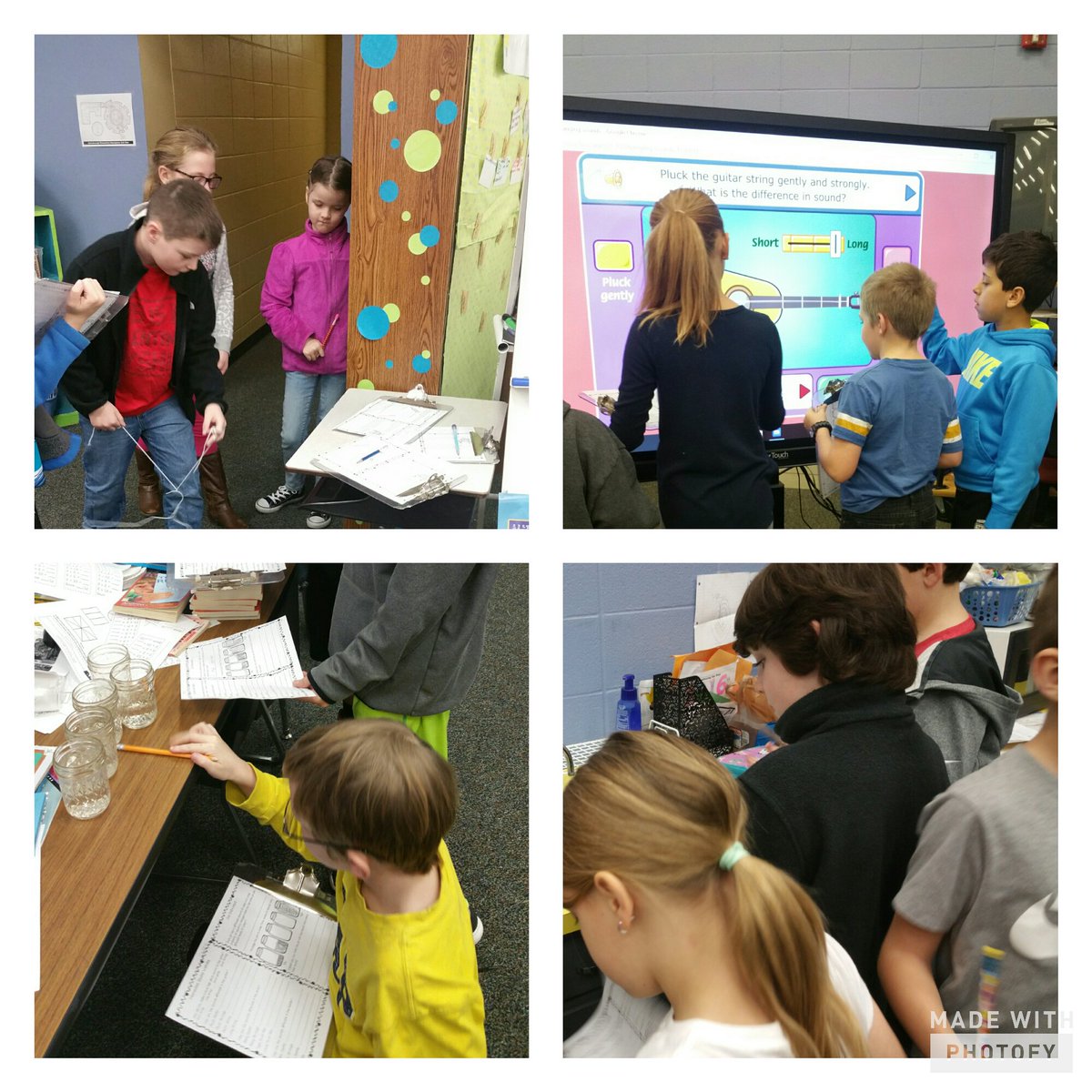 jesthirdgrade's tweet photo. Students explore the properties of sound through learning stations. https://t.co/KT2hfTMzsh