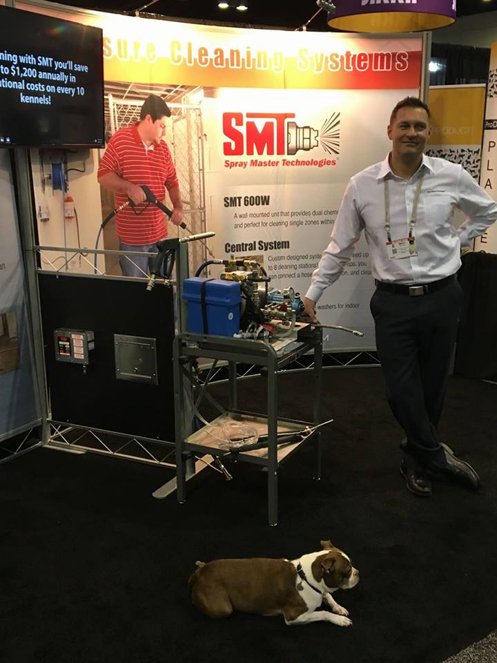 smtkennelclean's tweet photo. If you're at @The_NAVC Conference, don't forget to stop by and see SMT in Booth #3919! #kennelcleaning https://t.co/8WKy5lihBg