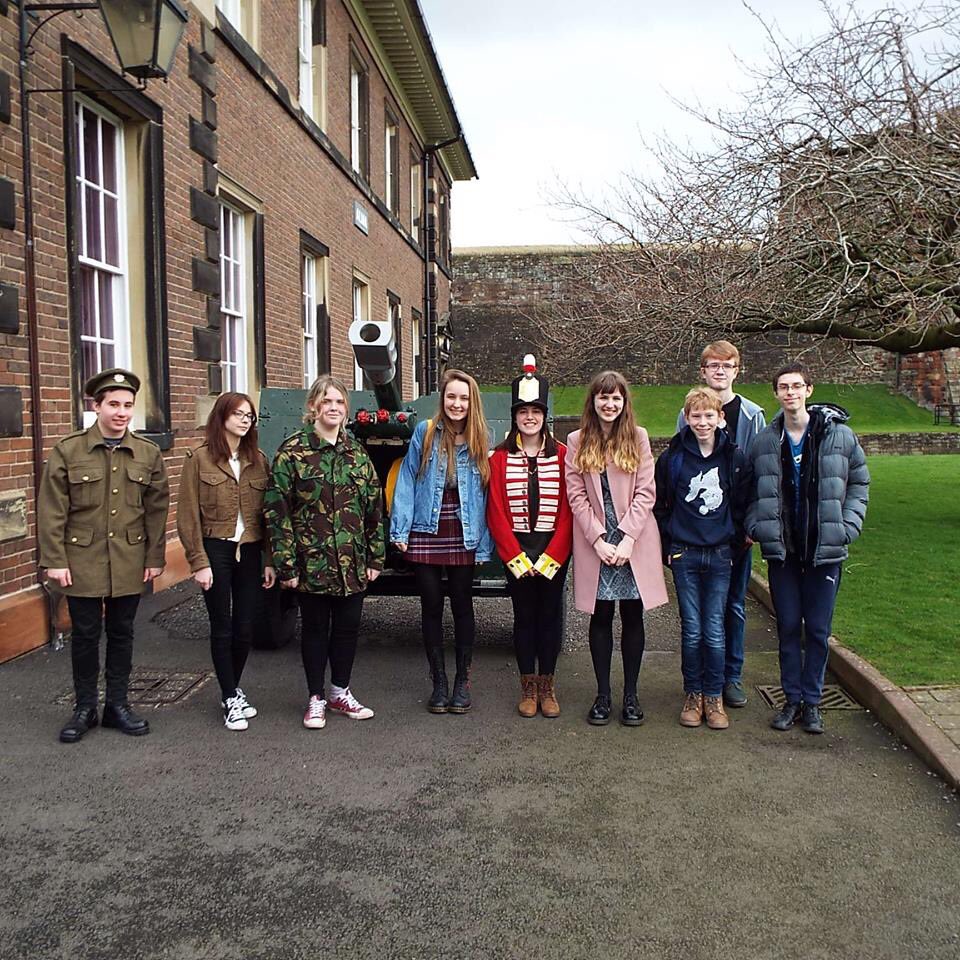 THe_YOUTH_PANEL's tweet photo. @kidsinmuseums @TullieHouse Had a lovely tour round the Carlisle Military Museum on Sunday thanks to the Military Museum Youth Group :) https://t.co/y0o42d6PPx