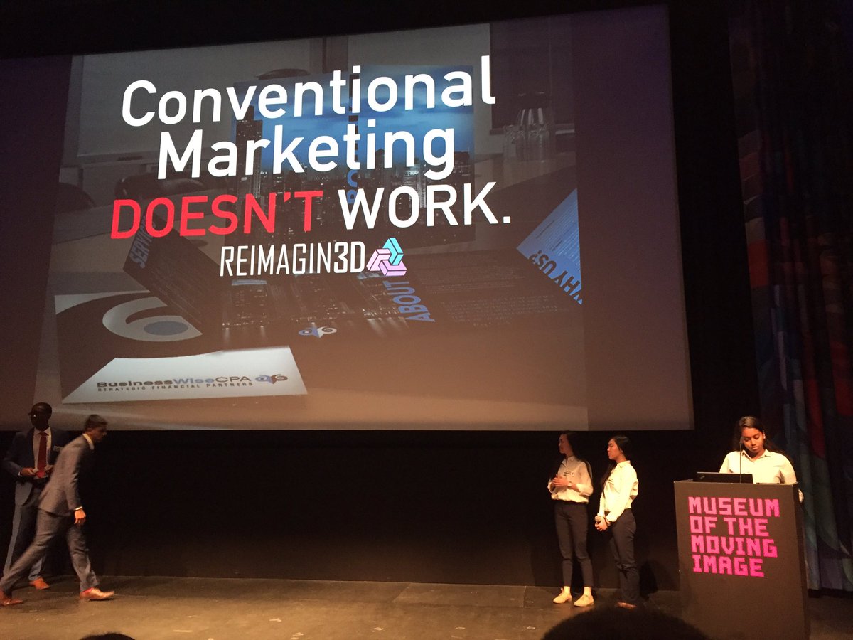 VEInternational's tweet image. NYC Business Plan Competition Finals @veimagination @Reimagin3D @waffletruck @MovingImageNYC