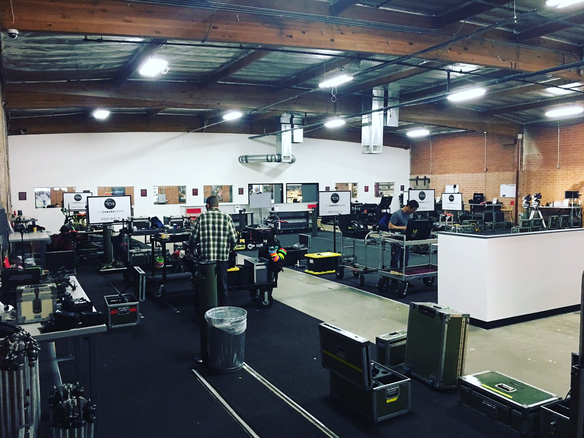 CameraDivision's tweet photo. Totally awesome Tuesday! #fullprepfloor #tchprep #cinematographer #camerarentals #assistantcamera https://t.co/PZGoNHYmJw