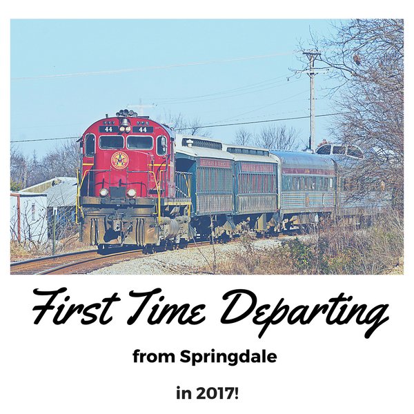 AM_Railroad's tweet photo. "For the first time in forever"!! This Sunday, Feb. 12th, "Love Train" at 1:30 pm. (479) 725-4017! #NWA #1stTime #AMrailroad #lovetrain https://t.co/sUI2Qt1FMD