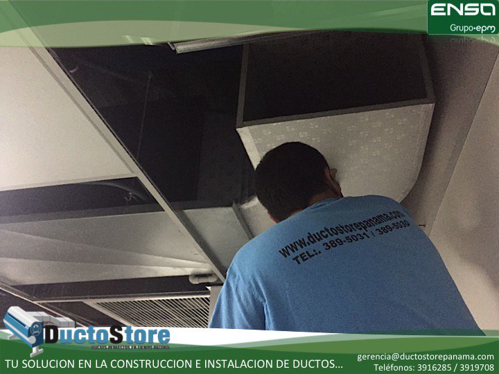 DuctoStorePTY's tweet photo. Cuarto de Servidores de #ENSA en Costa del Este. Gracias por convertirnos en su ayudante integral #laminap3 #panama #ensagroup #grupoepm https://t.co/Gq5WIMFvfH
