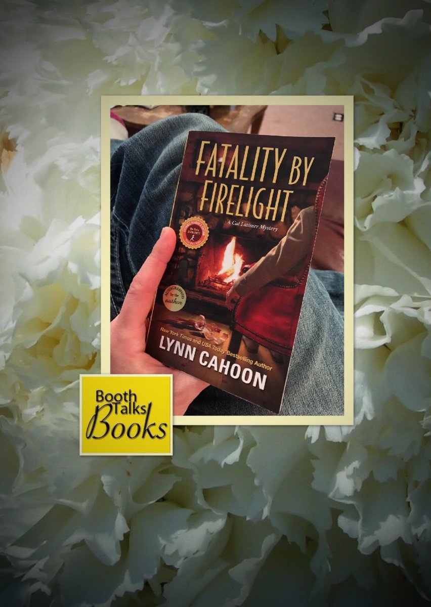 S_A_Hagan's tweet photo. So, what are you reading? #amreading #mystery #boothtalksbooks #LynnCahoon https://t.co/5YlA8wDQbN