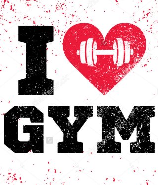 We have a Valentine's Day secret admirer! (Yes, it's the barbell.)