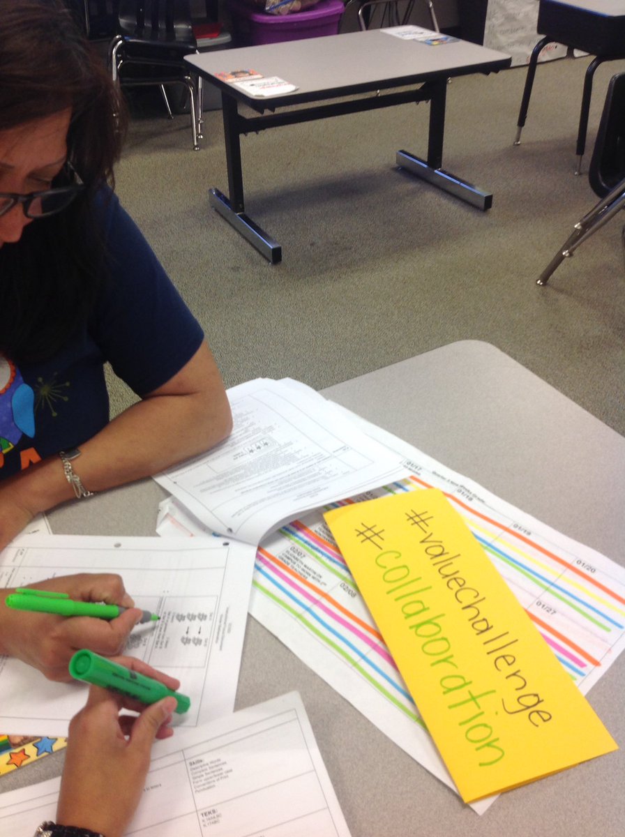 <a href="/hfelem/">Highland Forest Elem</a>  #valuechallenge  #collaboration Working in collaboration for ideas.