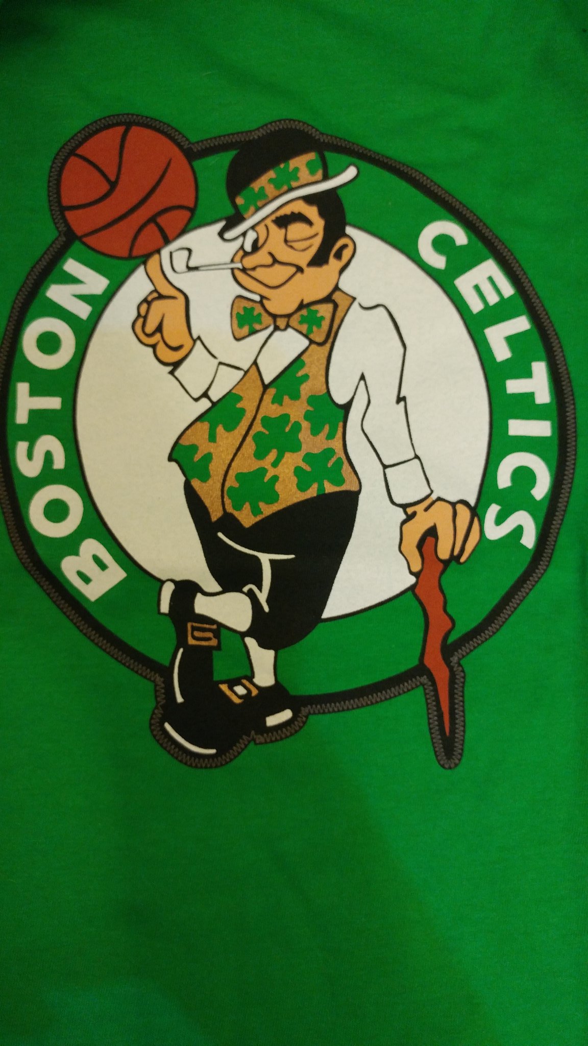 Fitting my (awesome) first shirt got here today Happy Birthday I.T. King of the 4th! 