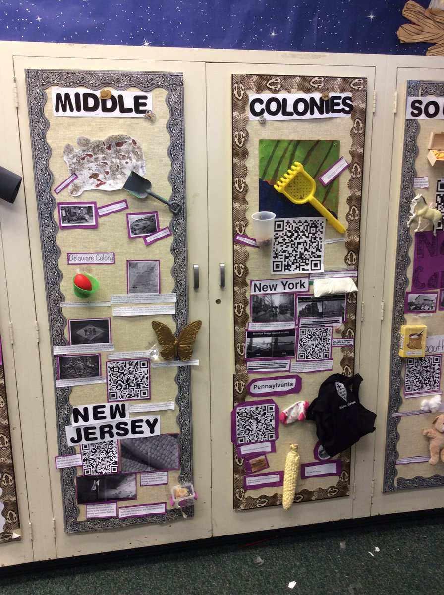 room19pandas's tweet image. Creating 3D brochures explaining the climate, jobs, available resources and more of the 13 original colonies!