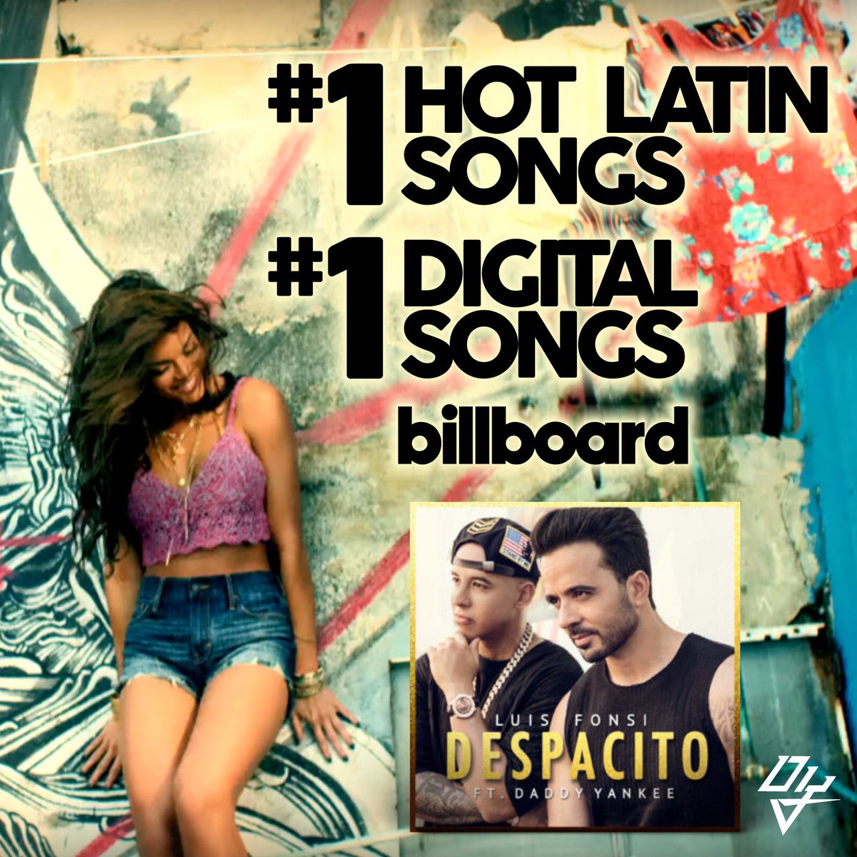 daddy_yankee's tweet photo. Muchas gracias a todos! @LuisFonsi ❌ @daddy_yankee #Despacito https://t.co/gEThOxDzZy