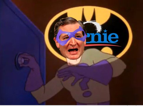 SuPoliticFriend's tweet photo. That moment when @tedcruz realizes debating @BernieSanders was a bad idea @CNN #Debate https://t.co/EWu3loGJA3