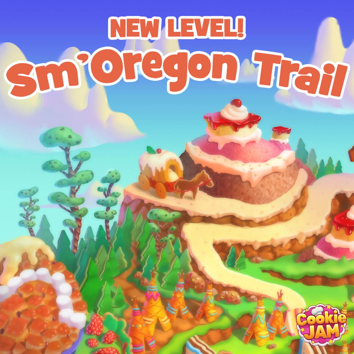 Cookie Jam on Twitter "Here are s'more new levels! Jam now through Sm