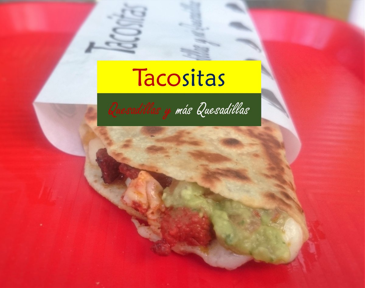 tacositas's tweet photo. Pide ya por #UberEATS tu #Quesadilla #AlPastor #Tacositas, no te quedes sin la tuya son unidades limitadas!!! #LasMejoresQuesadillasdeBogota https://t.co/CCUUH3pYVw