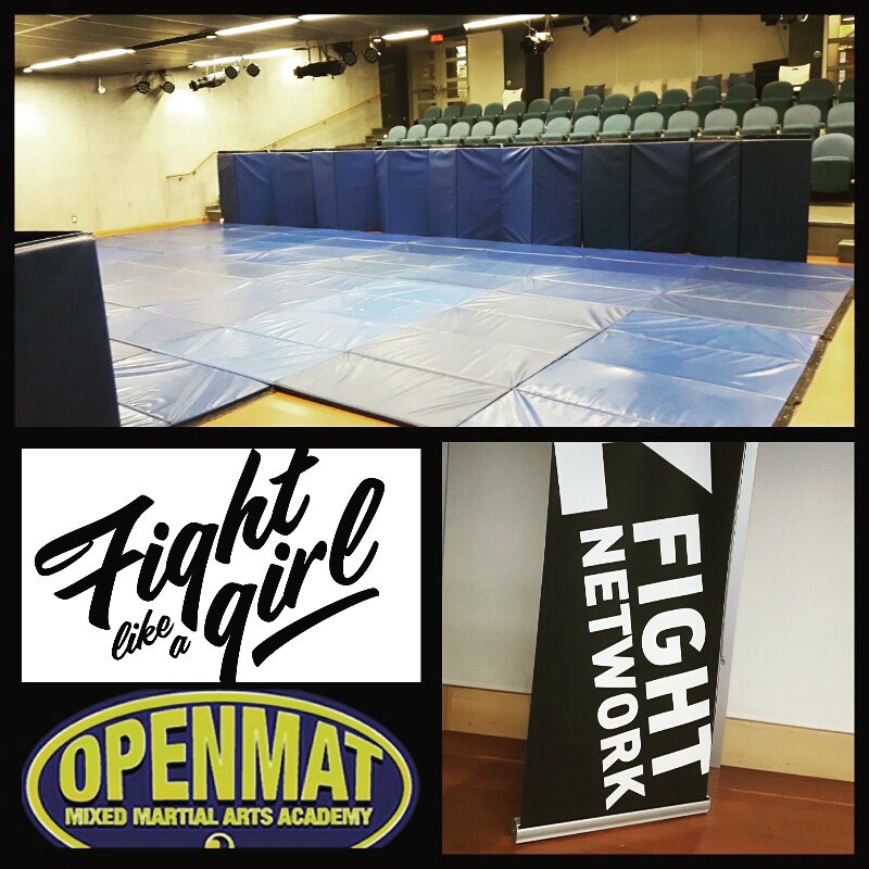 FightLikeAGirlT's tweet photo. All set to go w our 1st of 4 #daretodefend #womens #selfdefense courses at  @ywcatoronto this month! #BJJ #girlpower https://t.co/X356r70ew8