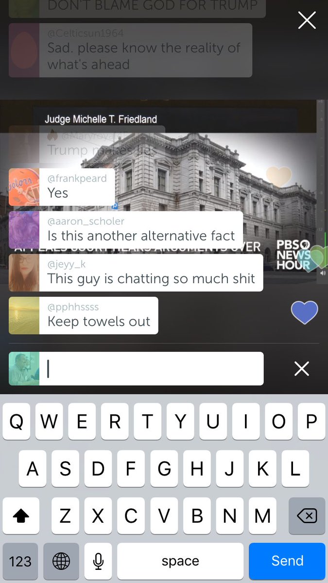 Chat periscope Top Periscope