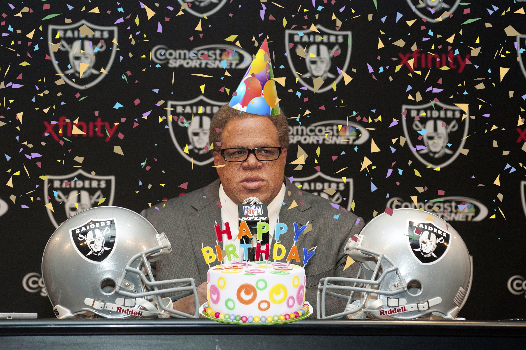Happy 54th birthday to GM Reggie McKenzie! 
