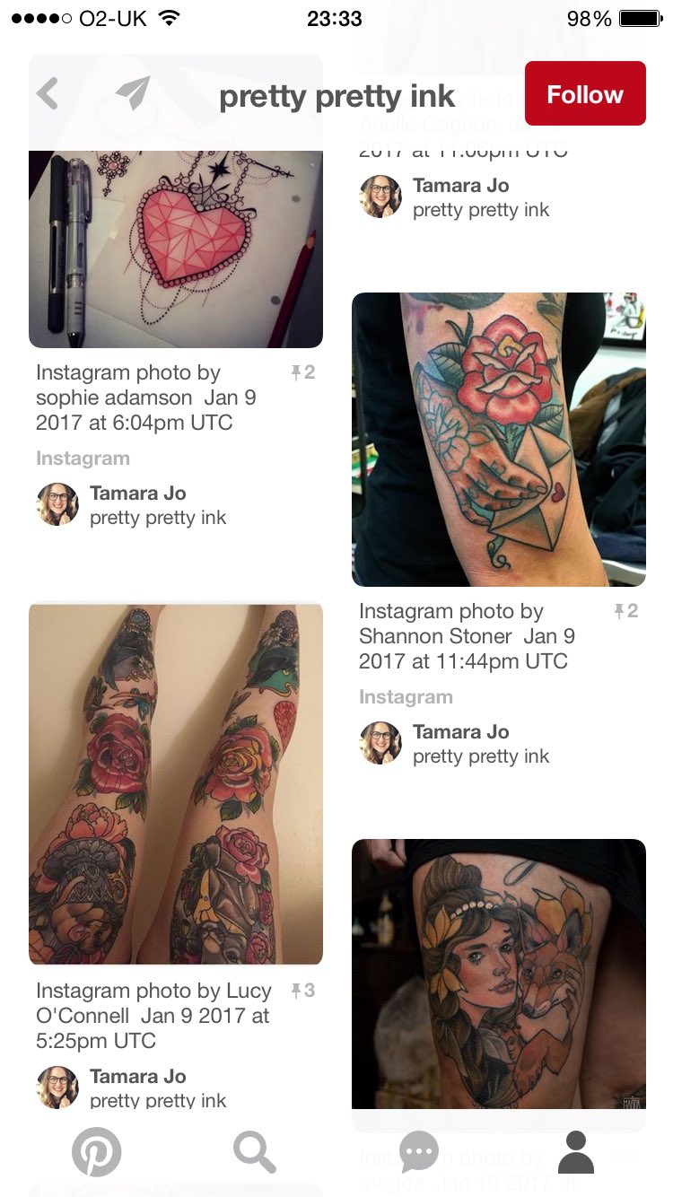 Rachy hellawell on Twitter: "Went on #Pinterest tonight looking for some #tattoo  inspiration and found shit loads of pins of my own legs! 😂 #iammyownmuse!  #hilarious! https://t.co/dxDTmbOiwm" / Twitter