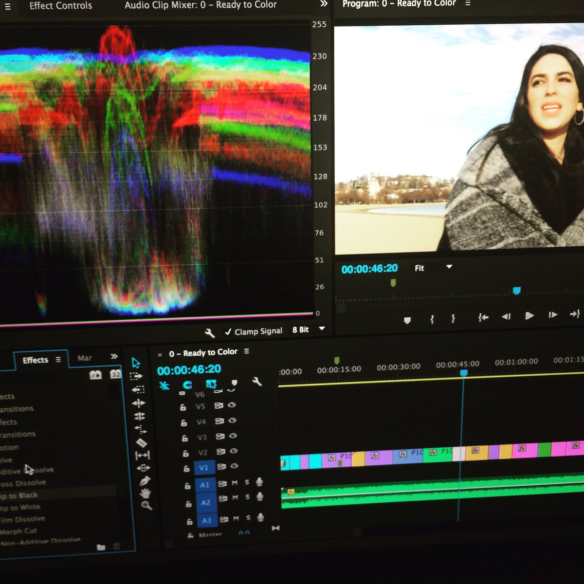 vazyproductions's tweet photo. #Musicvideo #edit is #locked #time to #colorgrade #colortiming #postproduction #editing #bostonfilm #directing #film #screenwriting #actress https://t.co/ljuUuHoRJC