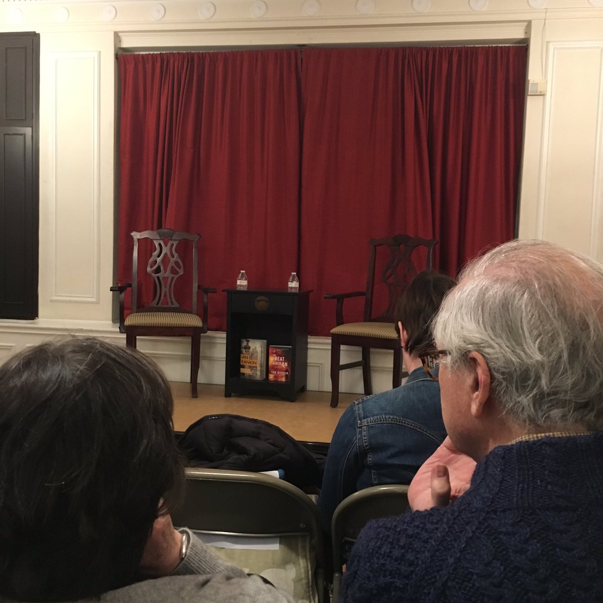 cheryltan88's tweet photo. Waiting for @jsantlofer & @Beathhigh @ @Center4Fiction ! #rebusrules https://t.co/5lNIxuPYHQ