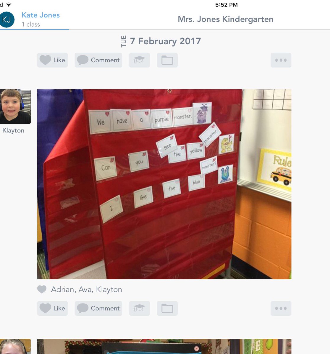 kjones_prek's tweet photo. Posting our work on seesaw and receiving feedback! Ss provided verbal feedback or typed comments 📝 @CastlemanCreek #ccetalent https://t.co/MnLFH57lfN