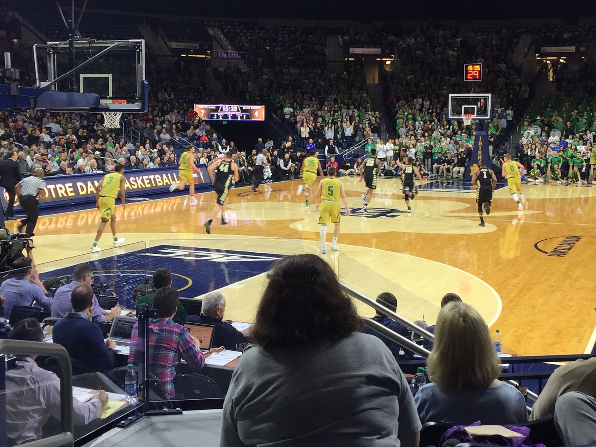 Tyler_Plantz's tweet image. Beat the Demon Deacons #IrishVision #MorePoints @coachflint