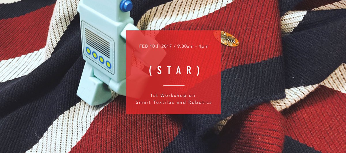 mariapaneta's tweet photo. #smart_textiles #robotics enthusiast? 
Join #STAR by @Ali_Shafti &amp; @mhoward3210

@avakouchak @taeras #Sarotis #IALab
https://t.co/fakz7uXkIs https://t.co/bUZ5Uwnqgl