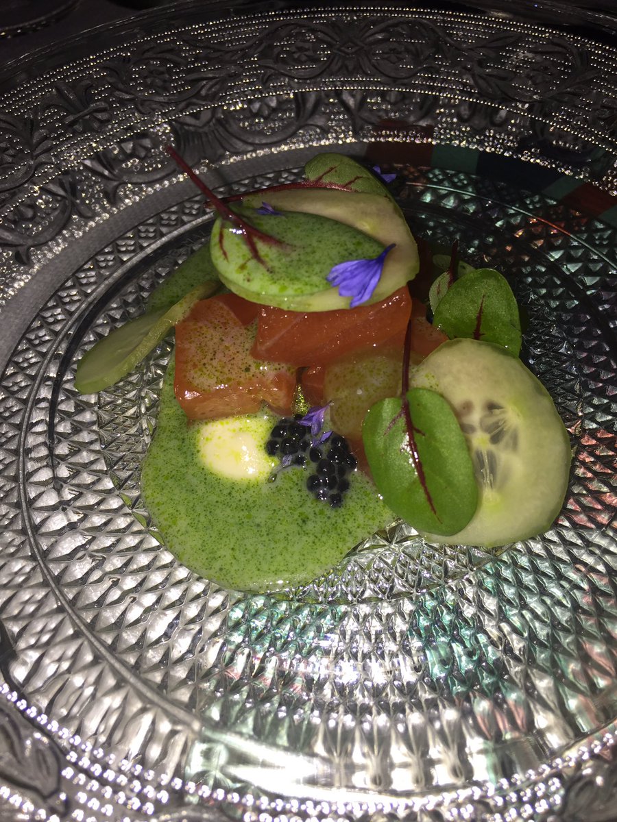 Caterertweets's tweet image. Stunning Atlantic salmon from @nathaneades @simpsons_rest #maplefest @welovemaple