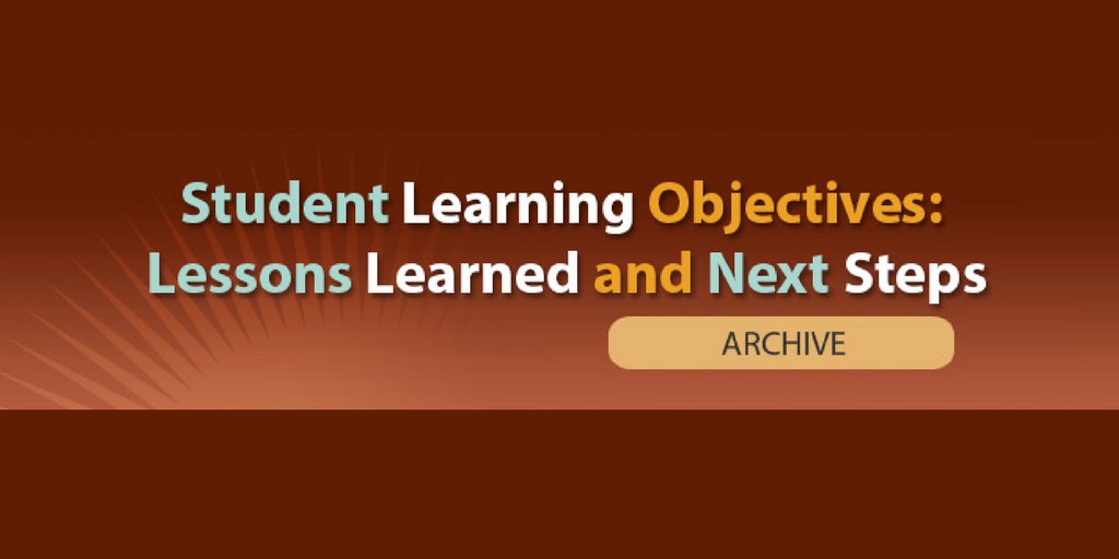 RELSouthwest's tweet photo. Explore our archived webinar on #StudentLearningObjectives: https://t.co/cVqVjDZq9o #EducatorEffectiveness https://t.co/ONS278Z9iV
