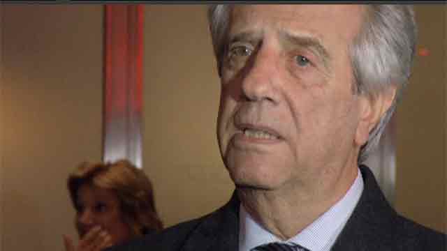 Subrayado's tweet photo. VIDEO: Tabaré Vázquez dijo que en Venezuela hay democracia. 

https://t.co/5fpfCdDWey https://t.co/cvsBmLFybt
