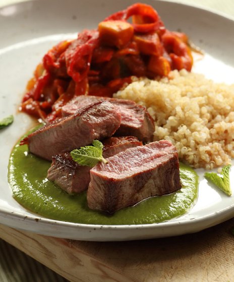 NutsForLife's tweet photo. DAA's #AHWW2017 encourages Aussies to cook at home.Give this delish Lamb w mint & #pinenut pesto a go https://t.co/5Lqx6mzpEv https://t.co/kWAdGndLCO