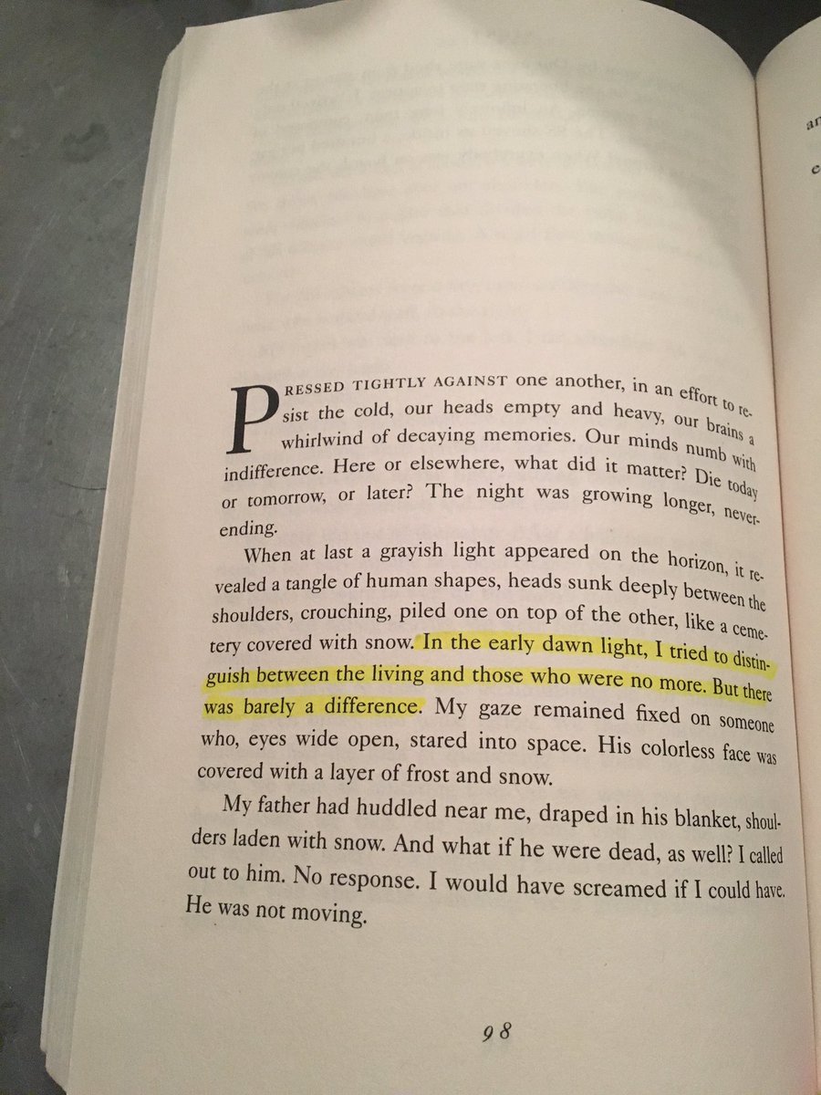 lbue2132's tweet photo. the camps made them into soulless bodies that have no purpose to live. it seems as if E is only living for his father #bronke2 https://t.co/4fzNP8ukGq