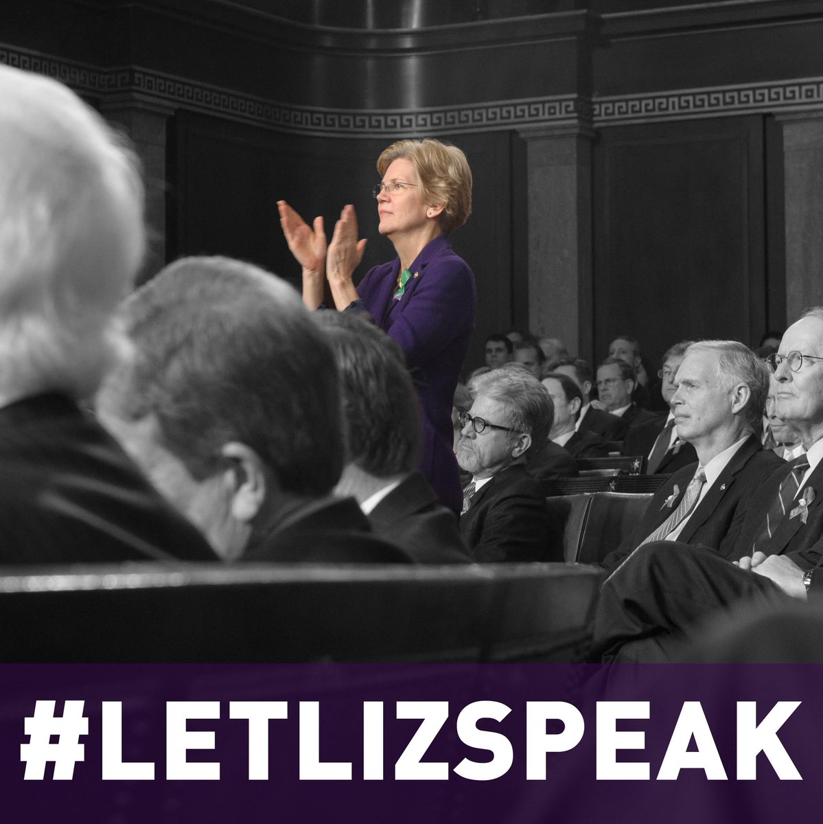 maziehirono's tweet photo. .@SenateMajLdr won't #LetLizSpeak because he can't deny what Coretta Scott King had to say about Senator Sessions #StopSessions https://t.co/pS1l6CklTJ