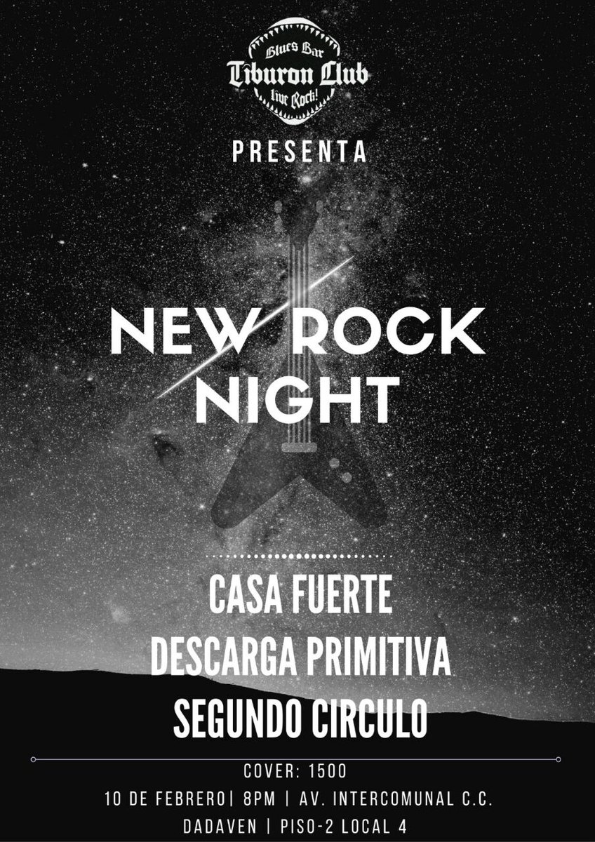 Aun estas a tiempo! Esta noche tenemos #RockHechoEnCASA con <a href="/CasaFuerteBanda/">Casafuerte</a>, Descarga Primitiva &amp; <a href="/BSegundoCirculo/">Segundo Circulo</a>!