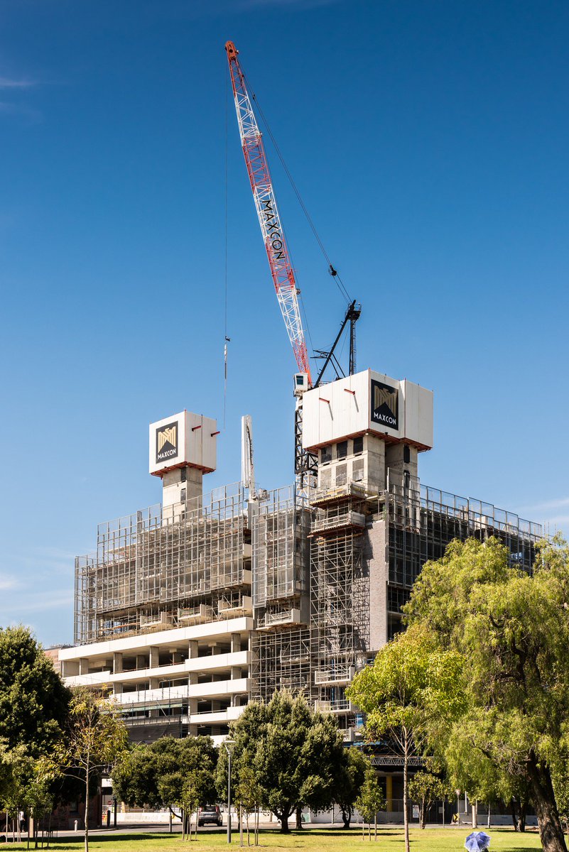 starfish_dev's tweet photo. It’s exciting to see the @bohem_adelaide on track with new developments each day. #adelaide #architecture #adelaidecbd https://t.co/gRv1O81CaQ