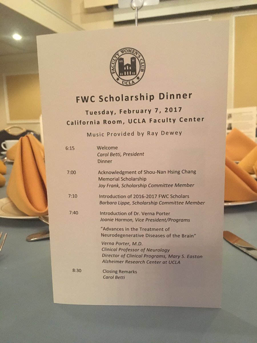 UCLA_FWC's tweet photo. @UCLA_Alumni A big thank you to our event chair/committee for putting on such a lovely program and layout of our dinner tonight #bruinproud https://t.co/5IQMCucMNc