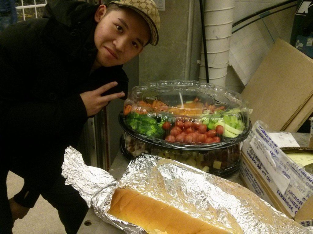 When Engineering Outreach gives the team dinner... #pushharder