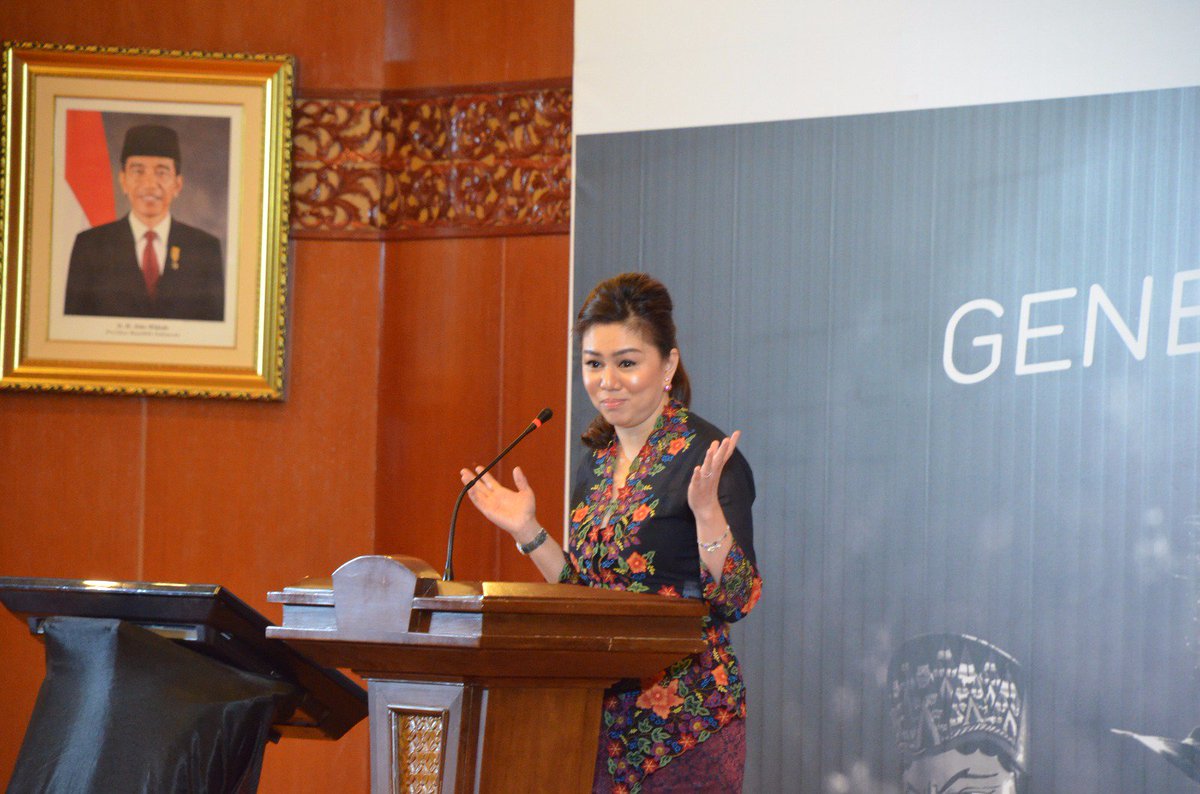 CEO &amp; Pendiri <a href="/ycabfoundation/">YCAB Foundation</a> <a href="/vcolondam/">veronica colondam</a> Beri Prakata dalam acara launching "Generasi Bisa" Platform Digital Pemberdayaan kaum muda (8/2).