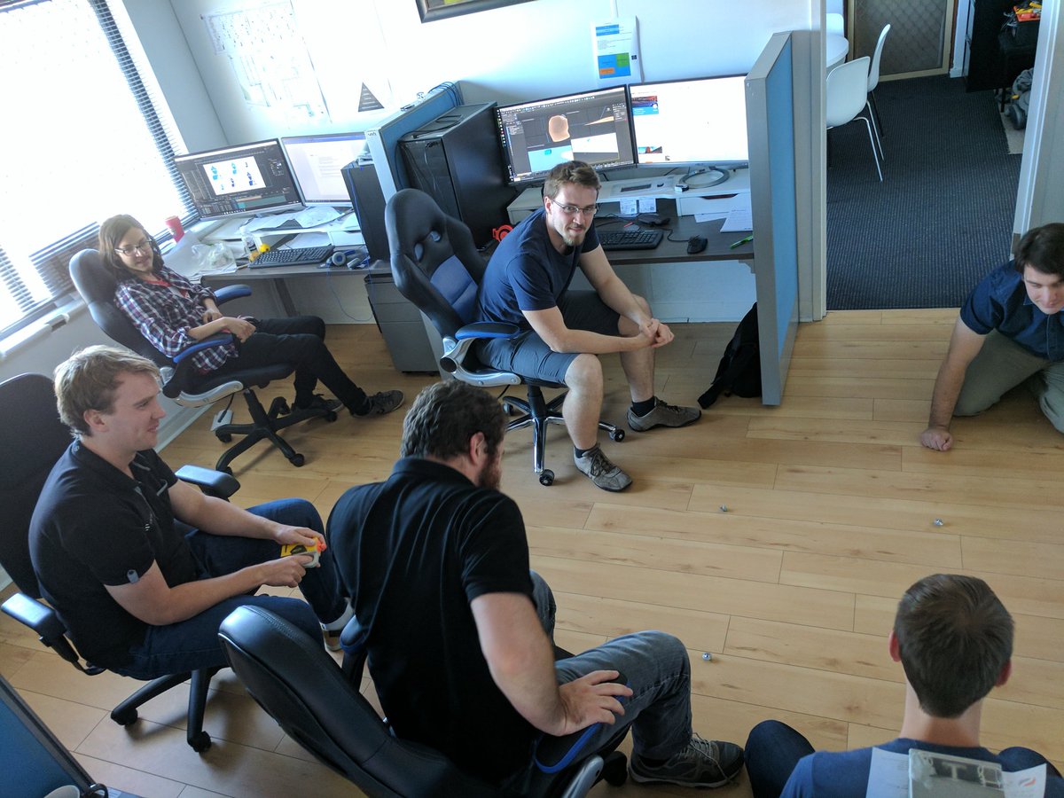 dougbester's tweet photo. The sentient team, testing their reality.... https://t.co/gXH8yGbsjL