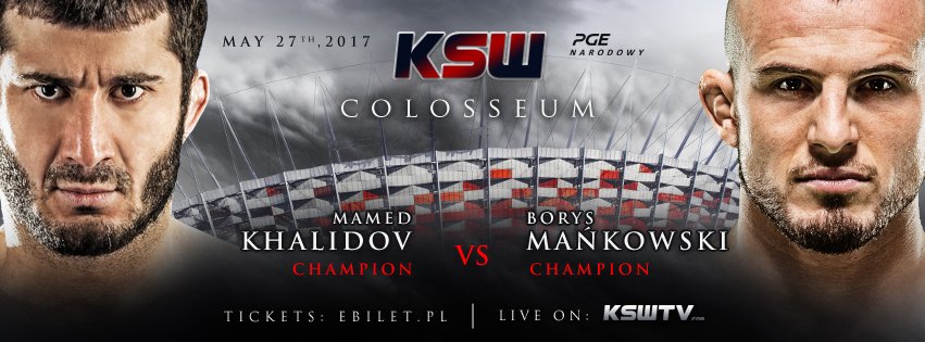 KSW 39 Colosseum: Khalidov vs. Mankowski - May 27 (Official Discussion) C4H5tGTWAAINUKk