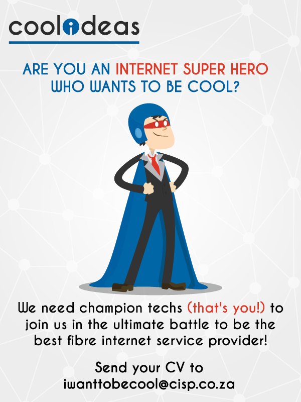 coolideas_ZA's tweet photo. #Jobs #Internet #Iwanttobecool https://t.co/Mgp2aSjMYU