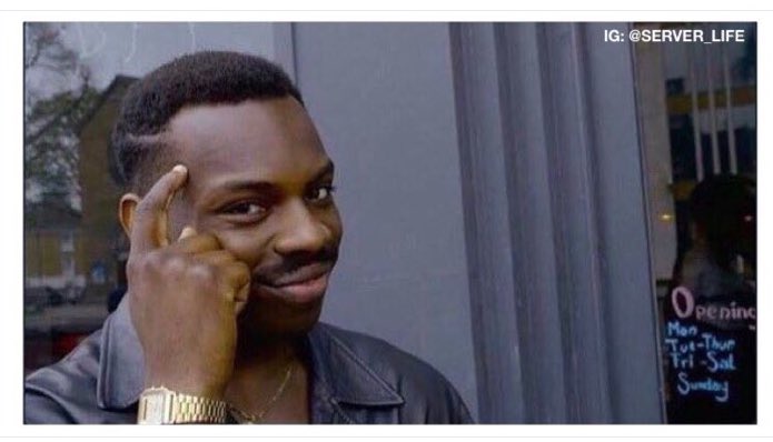 TipOrGoHome's tweet photo. You can't get a guest complaint if you quit before they talk to the manager https://t.co/28RSWHQ6Zr