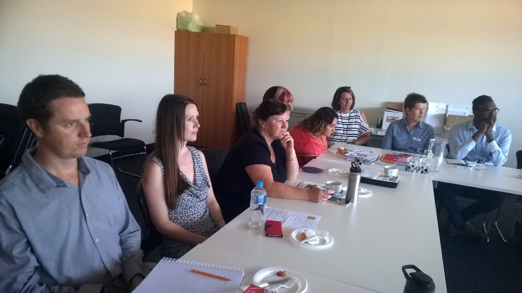 CatalystFndn's tweet photo. We are at the #Turkindi Meeting hosted by @Carers_SA @amyorange85 is talking about services they provide. https://t.co/S8vETZMxXo
