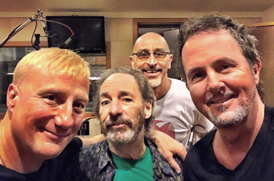 greggbissonette's tweet photo. I tracked 3 songs on the new Derek Smalls Solo album! Frank Rosato, Derek Smalls, Caucasian Jeffrey Vanston & Skippy Skuffleton! #studiohang https://t.co/7iVa9SpxTw