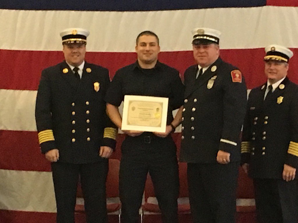 BostonFireOps's tweet image. Graduation Day Massachusetts firefighting academy